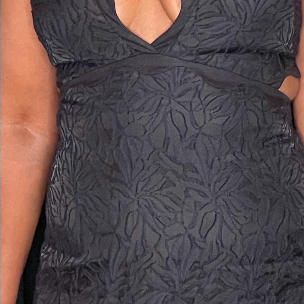 Acler for Free People, worn in the house took bday pics, size 8, navy,